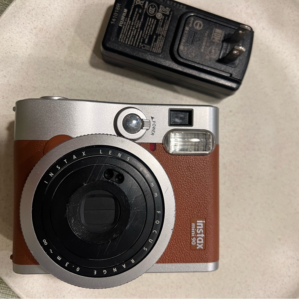 Instax Mini 90 Brown Instant Camera